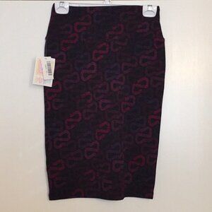 XS LuLaRoe Cassie Skirt F04 07